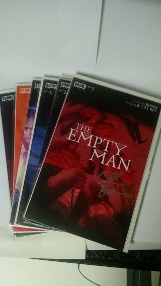 The Empty Man Vol.  1 1 - 6 Boom Studios Signed By Cullen Bunn Complete Set