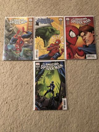 The Spider - Man 1 - 3 Comic Set/run By Spencer,  Annual 1 2019 By Ahmed