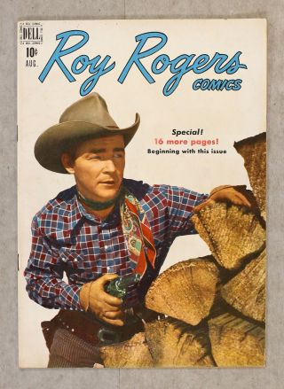 Roy Rogers Comics ( (and Trigger,  92 On) 20 1949 Vg - 3.  5