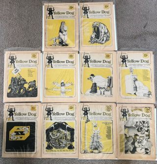 Yellow Dog Volume 1 1 - 12 Print Robert Crumb 1968