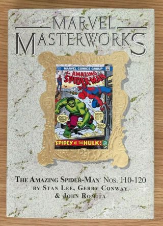 Marvel Masterworks Spider - Man Volume 12 Variant Hardcover Spiderman
