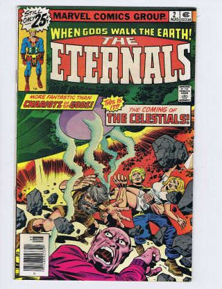 Eternals 2 (lower - Grade) 3 - Copies 1st App.  Ajak And Celestials; Kirby (c 23664