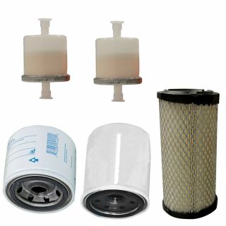 Filter Kit With Air/fuel/oil/hyd Filters Kubota Bx2230 Bx2350 Bx2360 Bx2370