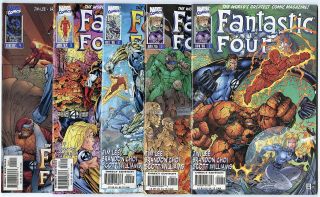 Fantastic Four 1 - 13 Complete Set Avg.  Nm 9.  4 Marvel 1996