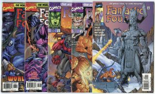 Fantastic Four 1 - 13 Complete Set avg.  NM 9.  4 Marvel 1996 3