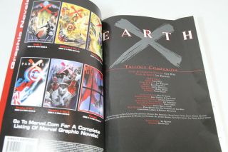 Marvel Earth X Trilogy Companion Comic Book Alex Ross Jim Krueger