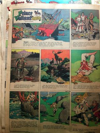 38 Hal Foster Prince Valiant Sunday Full Pages 582 - 620