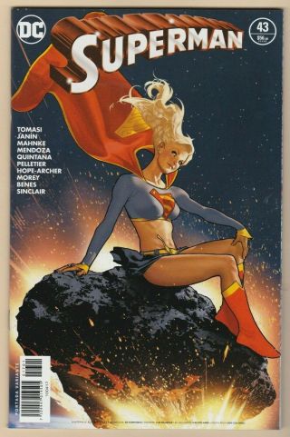 Supergirl And The Legion Of - Heroes 23 Mexican Hughes Cover Variant Nm -