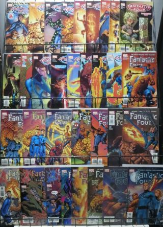 Fantastic Four By Mark Waid 489 - 498,  502 - 521,  523 - 525 Vg/,  Mike Wieringo