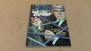Boris Karloff Thriller (1962) 1 Gold Key Comics Tv Series Show