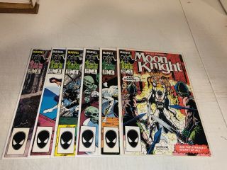 Moon Knight Fist Of Khonshu 1 - 6 Set Vf/nm Marvel Comics