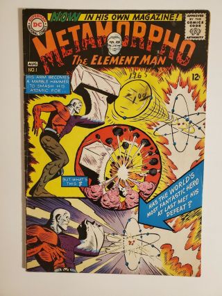 Metamorpho 1 (vg - 3.  5) 1965 First Issue Silver Age Dc Comics