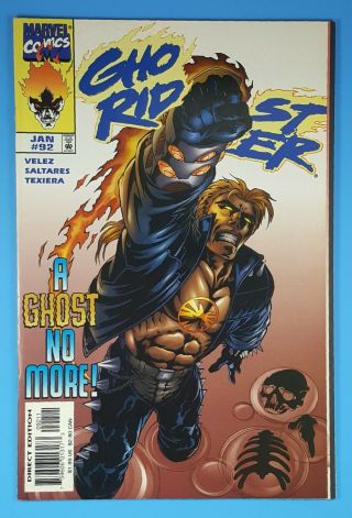 Ghost Rider Vol.  2 (1990) 92 Low Print Run Marvel Comics 1998