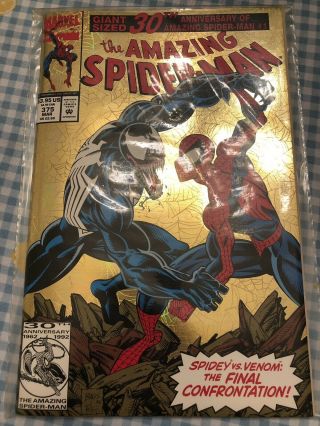The Spider - Man 375 (mar 1993,  Marvel) Spidey Vs Venum
