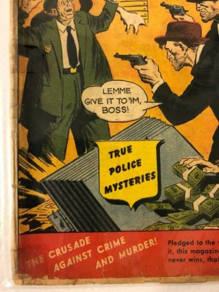 The Perfect Crime 2 1950 Golden Age Comic POWELL ART 2