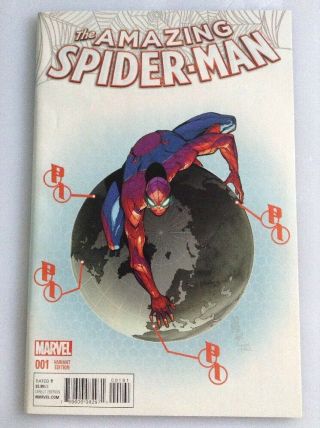 The Spider - Man 1 • Comuncoli 1:50 Marval Variant Edition