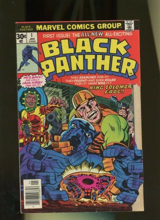 Black Panther 1 Gd 2.  0 1 Book Marvel 1977 1st Issue Vol.  1 Jack Kirby