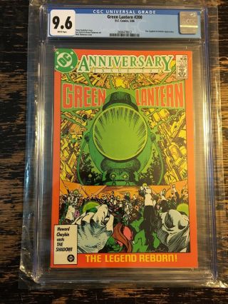 Green Lantern 200 Anniversary Issue 200 (dc,  1986) Combine
