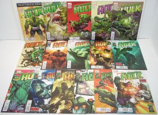 Marvel Comics The Incredible Hulk 1 - 15 Complete Run 2011 Jason Aaron,  7.  1