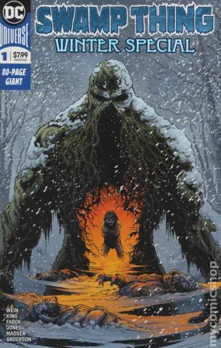 Swamp Thing Winter Special 1a 2018 Fabok Variant Nm Stock Image