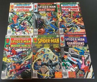 10 Marvel Team Up Bronze Age Spider - Man Comics 