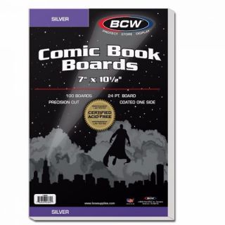 Bcw Brand 100 Silver Age Bags And Boards Comic Book Supplies And Protection