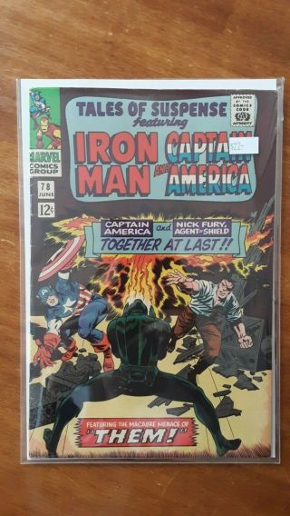 Tales Of Suspense 78 Iron Man Captain America Comic Book Rm14 - 65