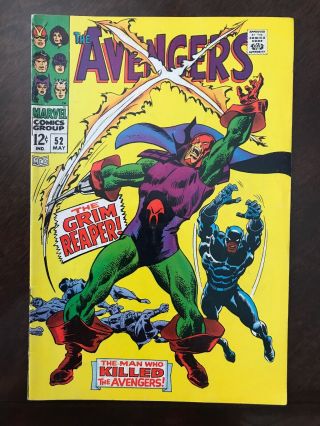 The Avengers 52 (may 1969,  Marvel)
