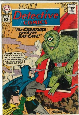 Detective Comics 291 (1961) " The Creature From The Bat - Cave " 5.  5