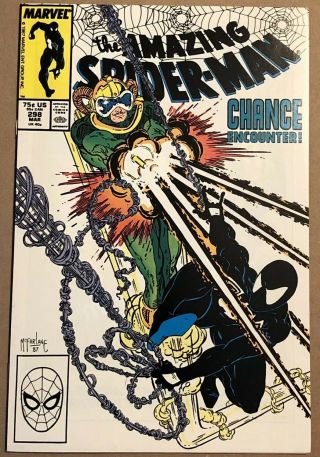 The Spider - Man 298 Nm 1st Todd Mcfarlane Art Venom Carnage Avengers