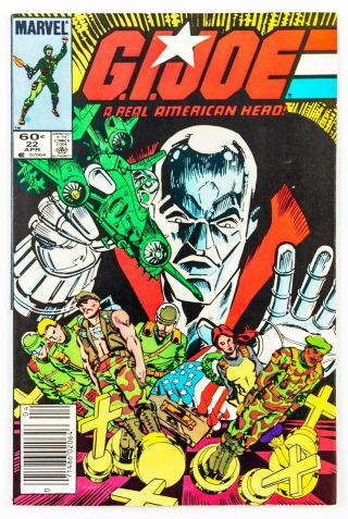 G.  I.  Joe,  A Real American Hero 22 (1982 Marvel,  1st Print) 1st App.  Duke Vf/nm
