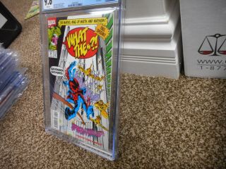 What The ? 26 cgc 9.  6 Marvel 1993 1st appearance of Spider - Ham 2099 Spiderman 2