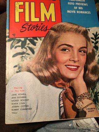 Hollywood Film Stories No.  2 :: 1950 :: :: Lizabeth Scott Cover ::