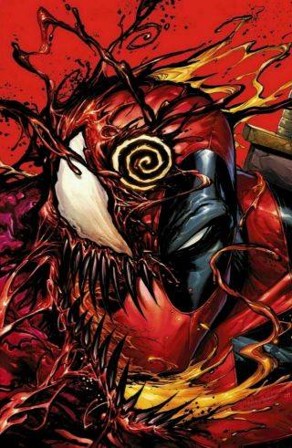 Absolute Carnage Vs Deadpool 1 Tyler Kirkham Virgin Variant Marvel Comics