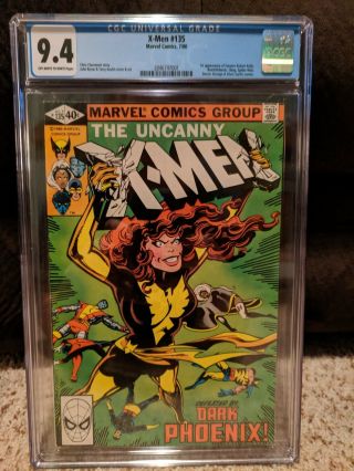 Uncanny X - Men 135 Cgc 9.  4 Ow/w Pages Just Back From Cgc