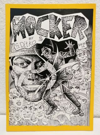 The Mocker By Steve Ditko (spider - Man) Self Published Graphic Novel Tpb