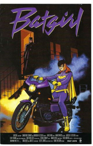 Batgirl 40 - 52 - Purple Rain Movie Poster Variant