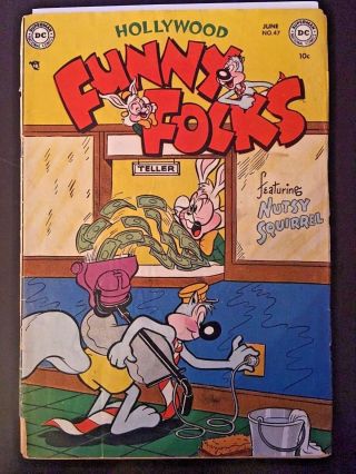 Hollywood Funny Folks (1950) 47 Golden Age Comic