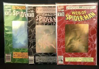 The Spider - Man 30th Anniversary Issues.  (1992,  Marvel)