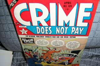 Crime Does Not Pay 109 - - Grade Issue Of Golden Ade Pre Code Crime