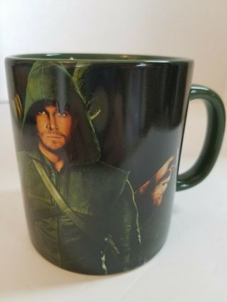 Green Arrow Dc Comics Coffee Mug Cup Oliver Queen Superhero Tv Series Cw
