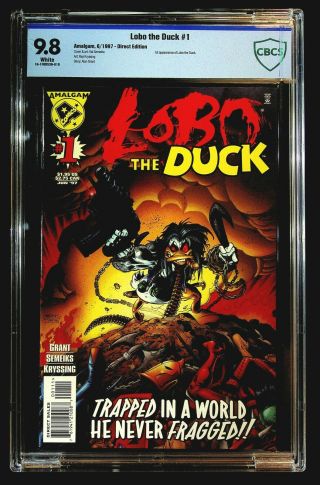 Lobo The Duck 1 Cbcs 9.  8 Semeiks Lobo And Howard The Duck 1st Lobo The Duck