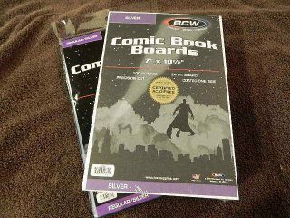 100 Bcw Silver Age Comic Book Bags And Boards - Acid - Archival Storage