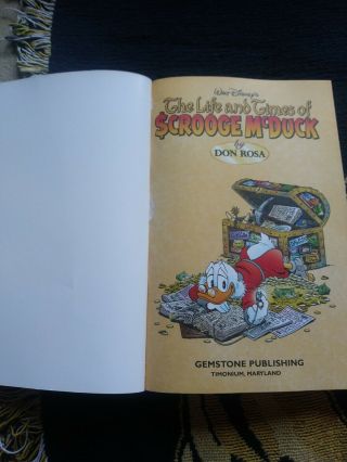 Walt Disney ' s The Life and Times of Scrooge McDuck [nn] (2005,  Gemstone) 3