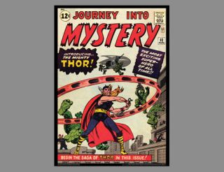 Poster: Journey Into Mystery 83 (1962) W/thor Marvel Comics Cover Poster Print