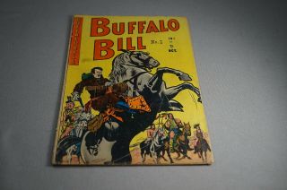 October 1952 Buffalo Bill No.  2 Comic Book