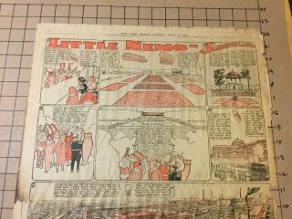MR TWEE DEEDLE newspaper comic APRIL 23,  1911 LITTLE NEMO - GRUELLE 6