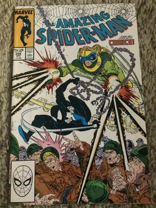 The Spider - Man 299 (apr 1988,  Marvel) First Cameo Appearance Venom