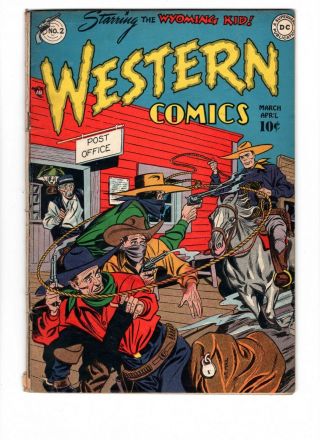 Western Comics 2,  Mar - Apr 1948 Very Good,  4.  5