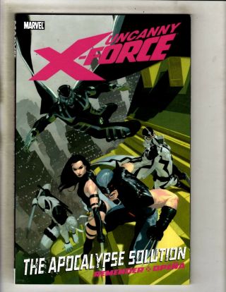Uncanny X - Force Vol 1 Apocalypse Solution Marvel Comics Tpb Graphic Novel J361